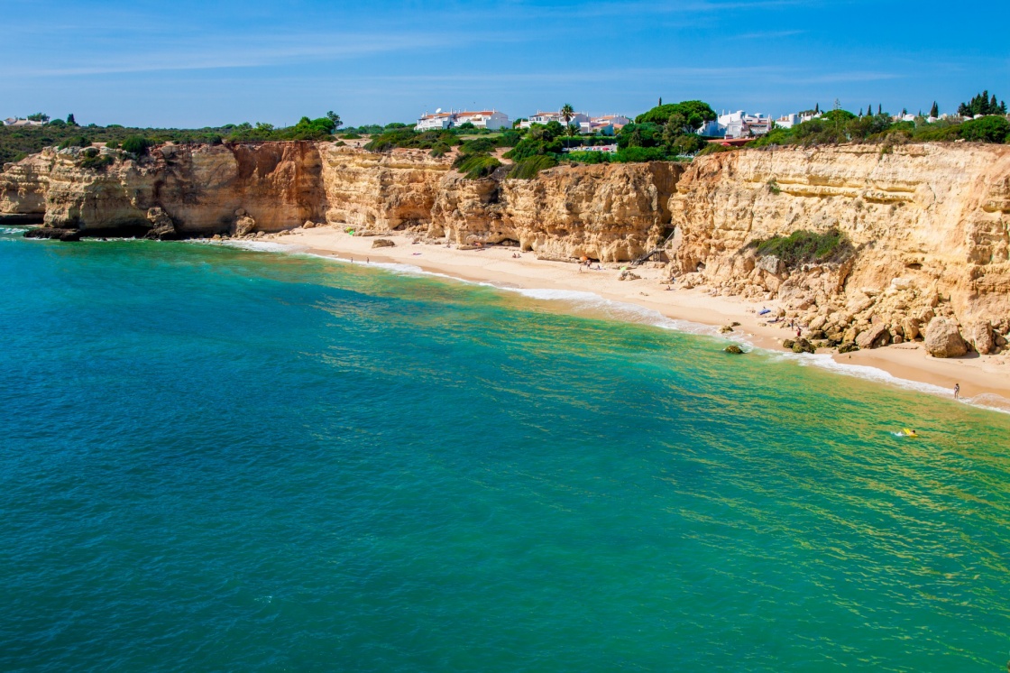 Beach Praida da Rocha, Portugal